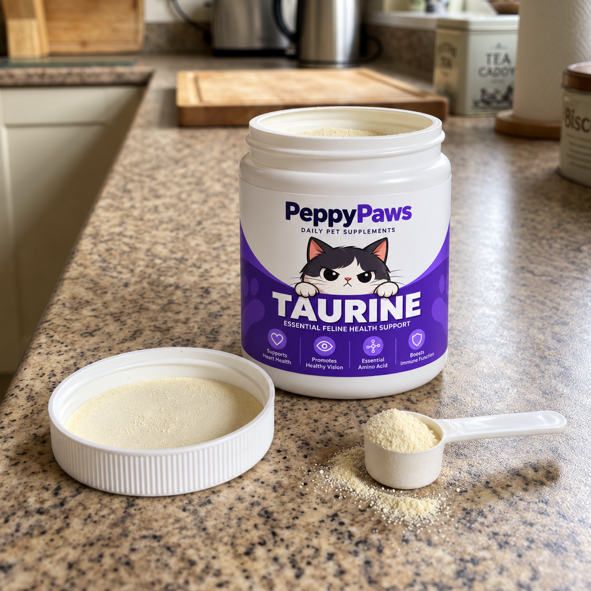 Stop the silent Deficiency Before You See the Signs with PeppyPaws Taurine Supplement