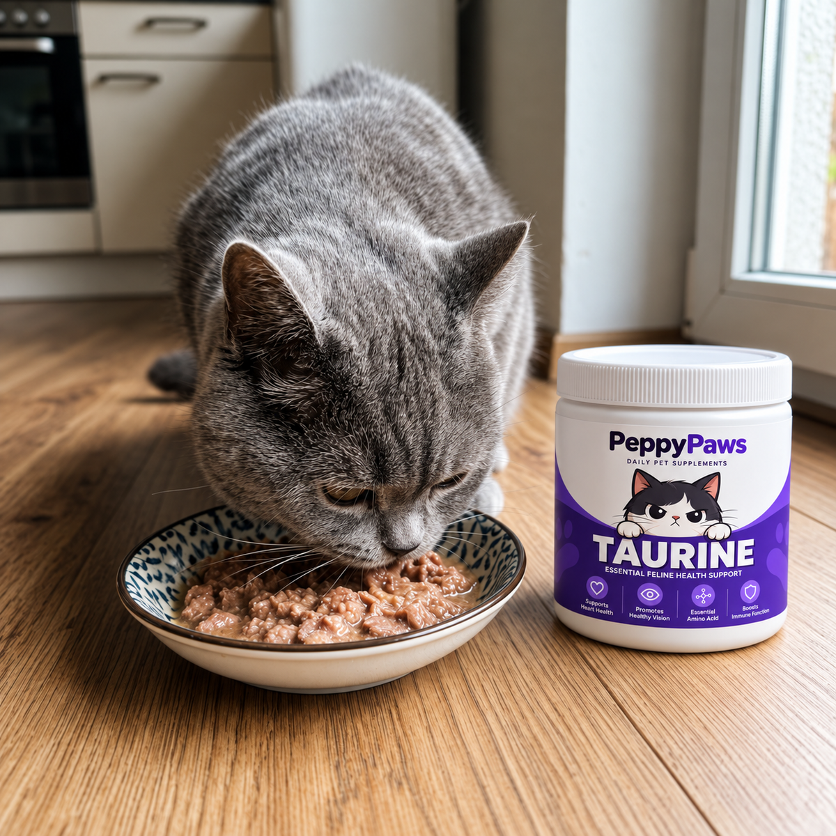Stop the silent Deficiency Before You See the Signs with PeppyPaws Taurine Supplement