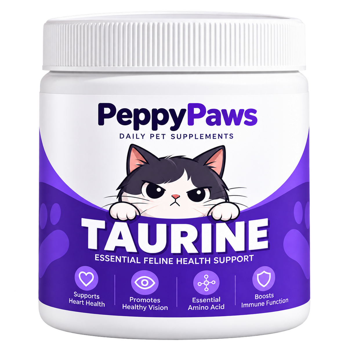 Stop the silent Deficiency Before You See the Signs with PeppyPaws Taurine Supplement